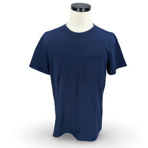 Taylor Stitch Pocket T-Shirt Men’s 42 Large Navy Blue Short Sleeve Pullover